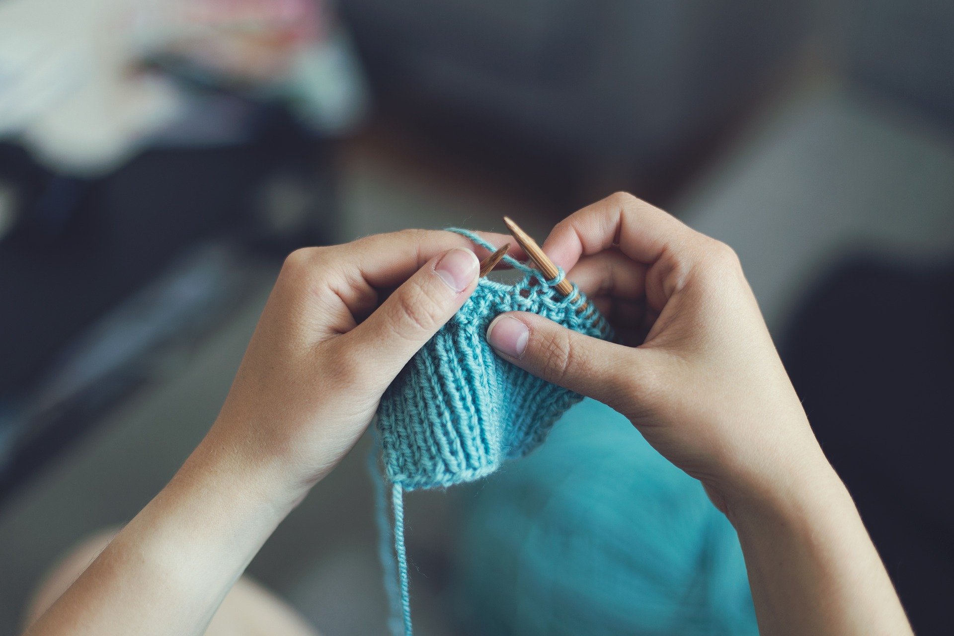Knitting Hands