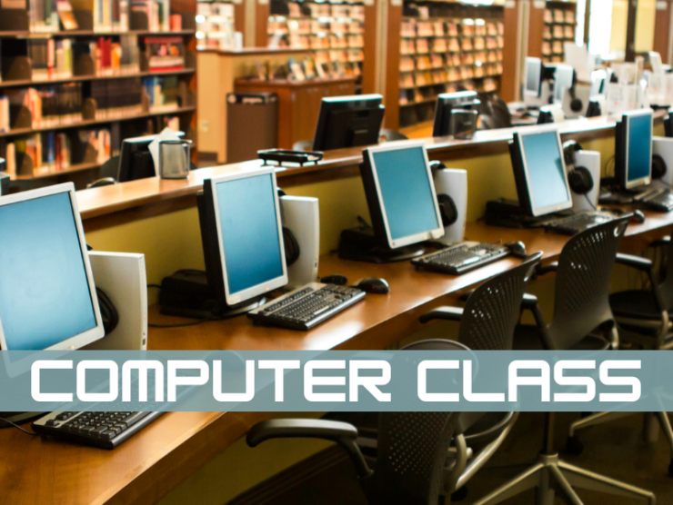 Computer Class Stock Image
